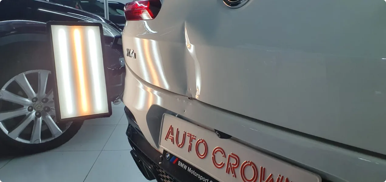 Пример работы AutoCrown: удаление вмятин без покраски, фото 1